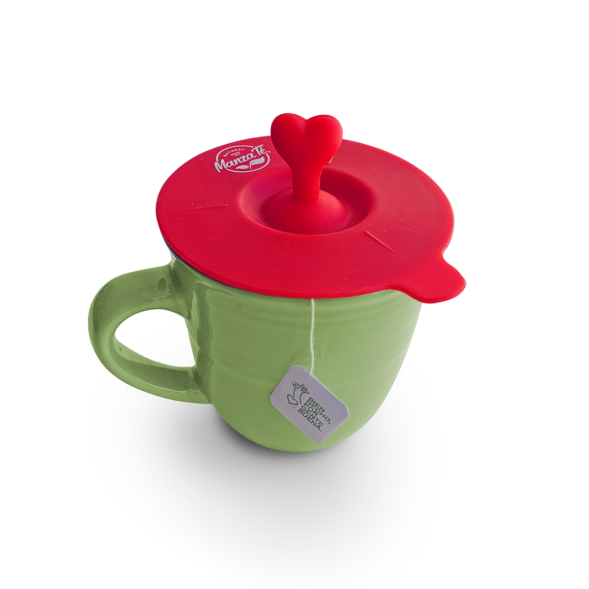 Tapa para taza de té (Roja)
