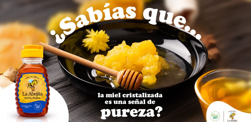 La cristalización es un proceso natural de la miel